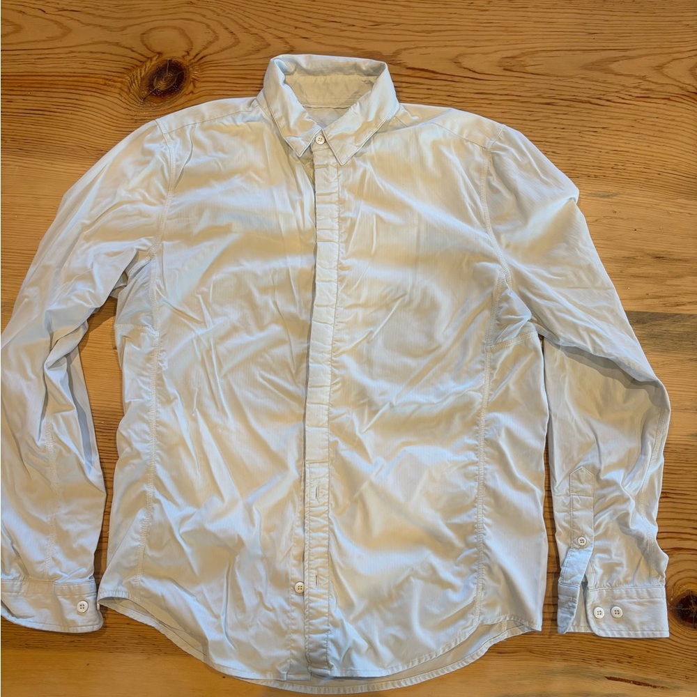 Men's lululemon white/greyClassic White Shirt m